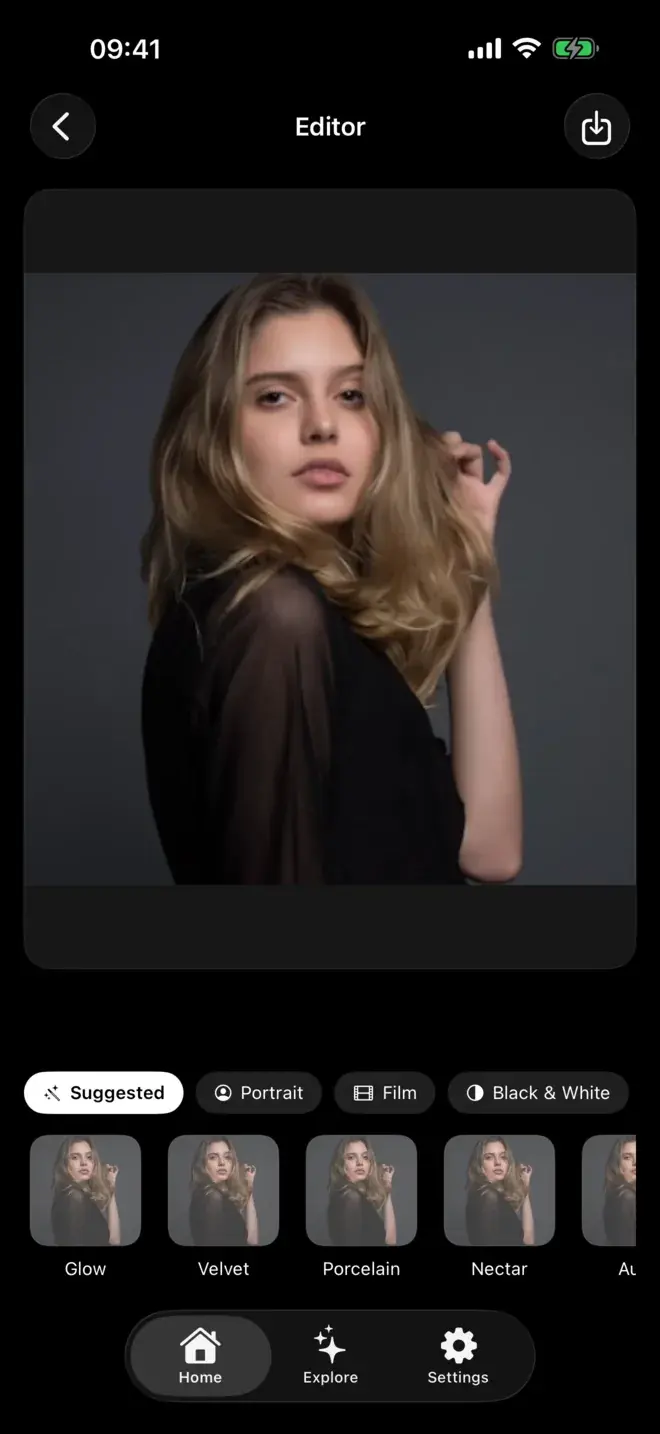 Suggested filters